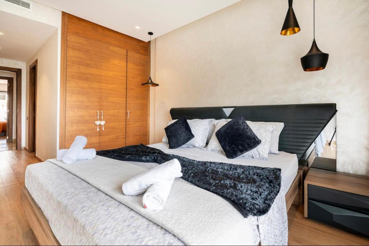 Incantevole Luxury Apprt Nel Cuore Di Casablanca Exteriör bild