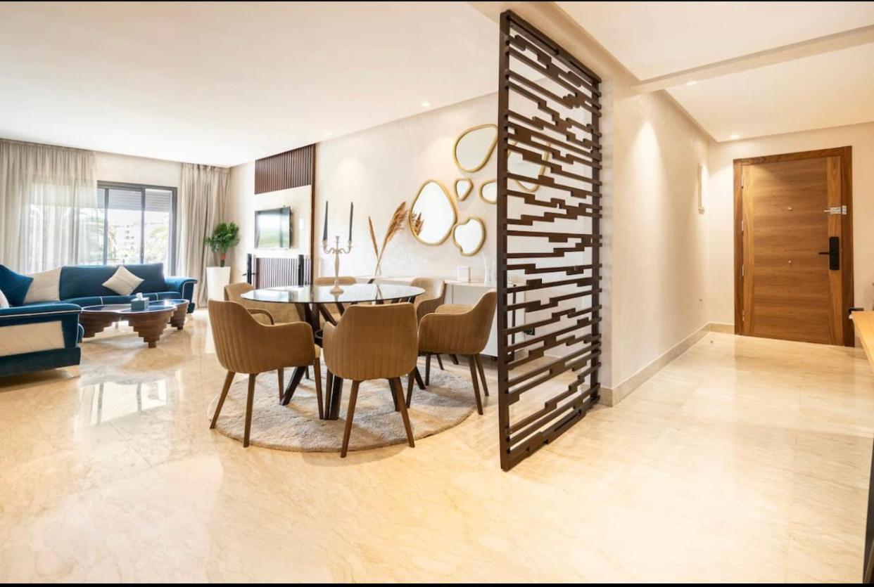 Incantevole Luxury Apprt Nel Cuore Di Casablanca Exteriör bild